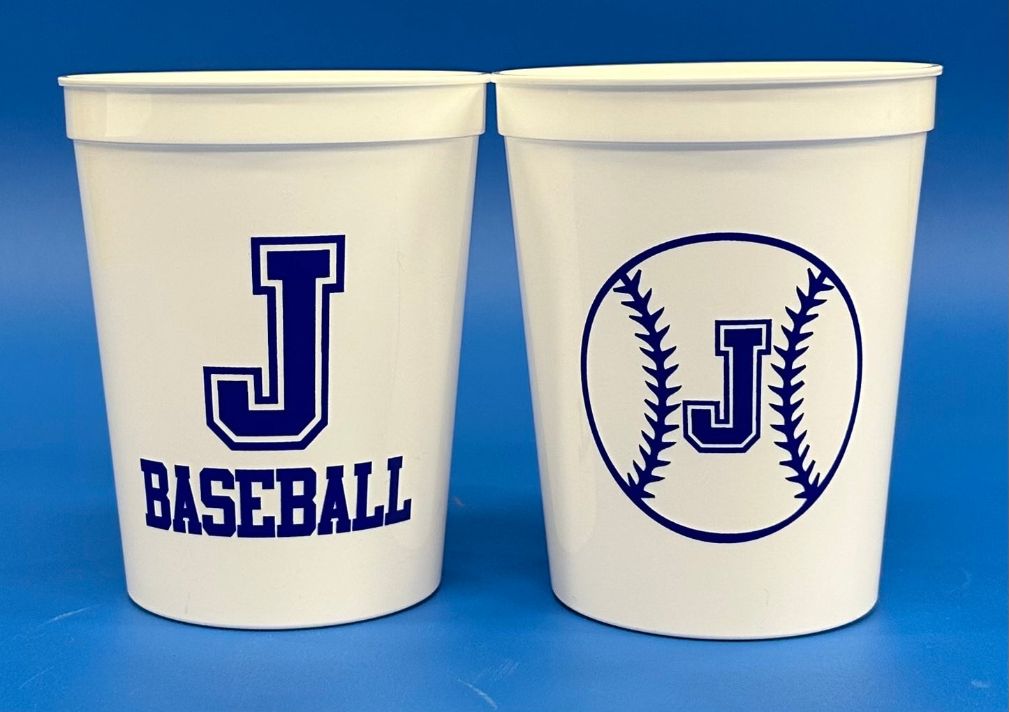 Plastic stadium cups. 16 ounces. Set of 10 cups.