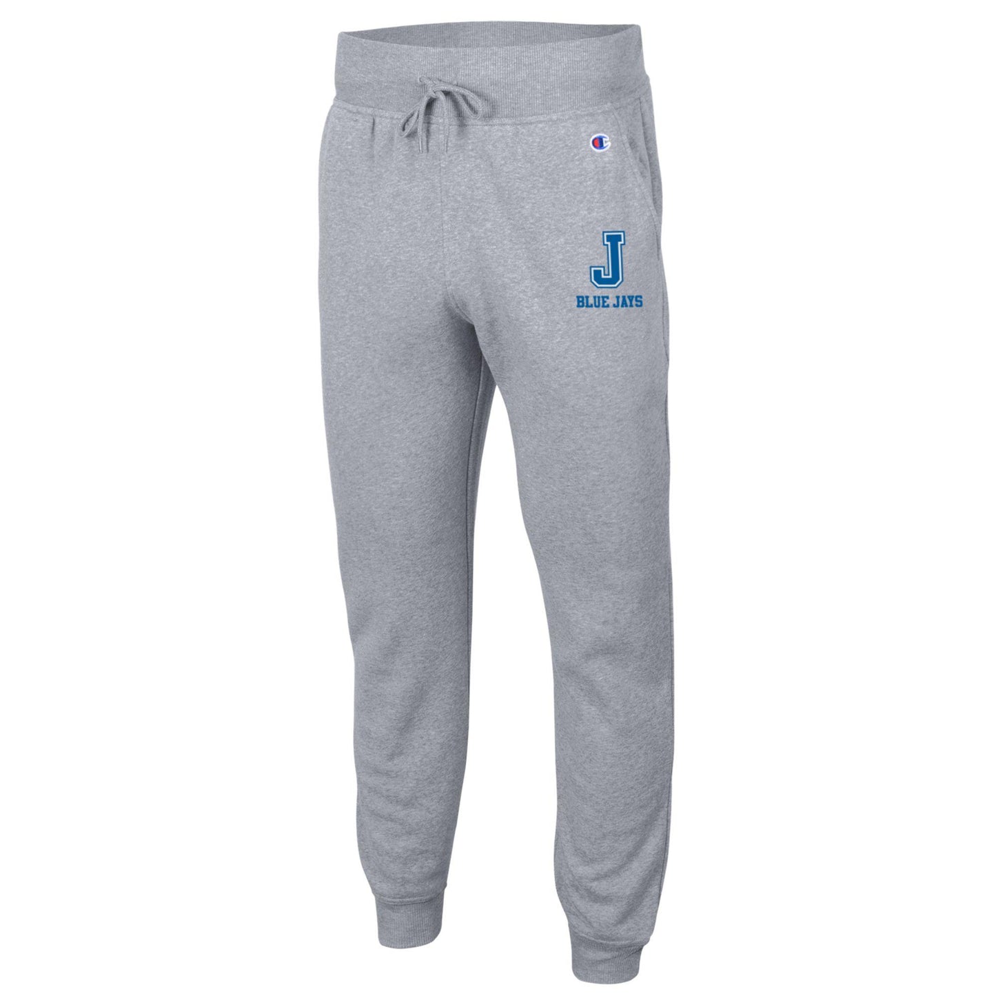 Champion.
47% polyester/39% cotton/14% rayon fleece.
2 x 2 rib at cuffs & waistband
Classic fitting jogger w/drawcord at waist.
Hand pockets with jersey pocket bags.