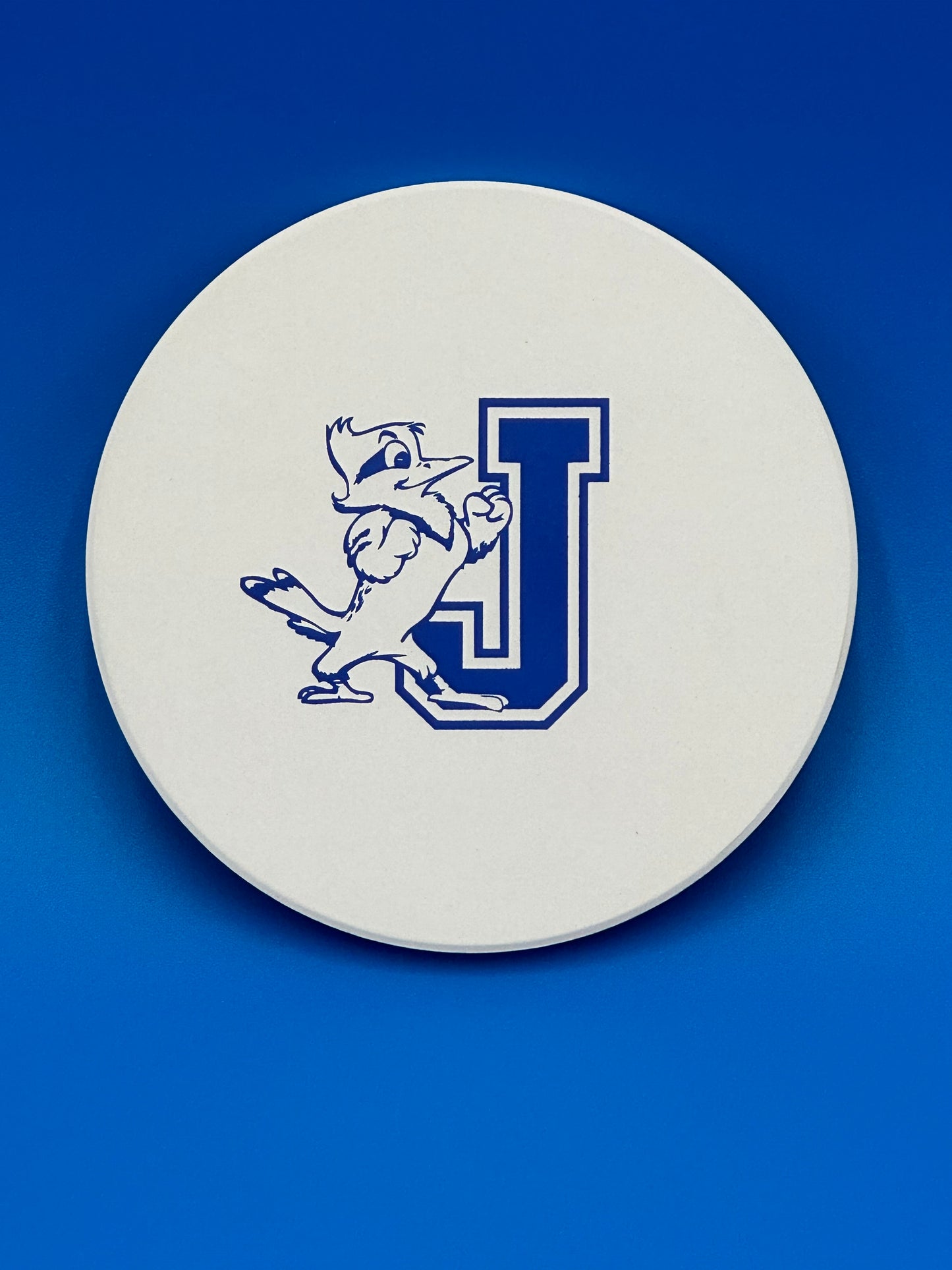 Absorbent Stone Coaster with Cork Backing 4.25 inch round