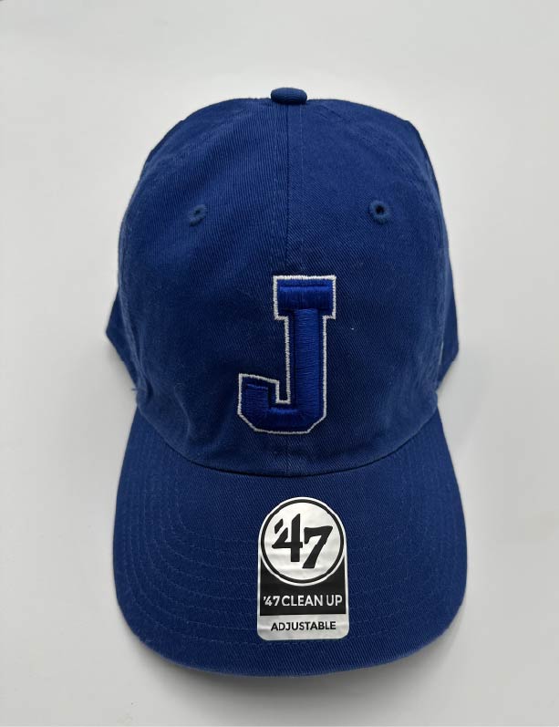 47 Brand.

Garment Washed Cotton Twill. One Size Fits Most.

The '47 Clean Up hat is a relaxed and curved adjustable strap back and a loop label on the back. Made from garment washed cotton twill.

J 3D Embroidered logo.