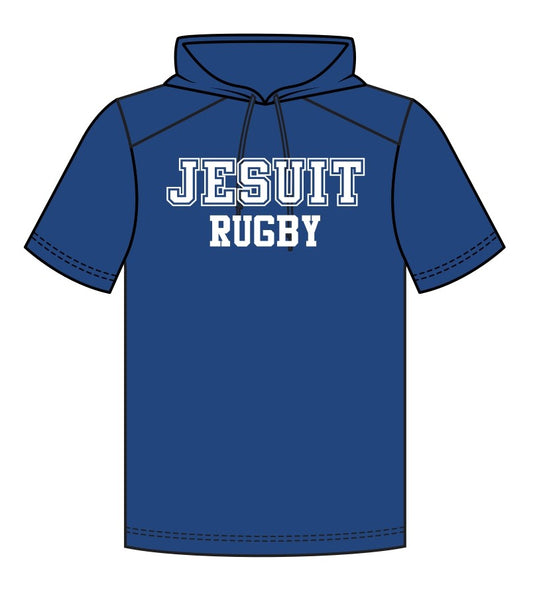 Badger.

100% Polyester performance fabric. Breathable, lightweight moisture wicking fabric.

Sport paneled shoulder for maximum movement. Overlapping hood.

THIS IS A PRE-ORDER. ORDERS WILL BE READY END NOVEMBER.

JESUIT RUGBY logo