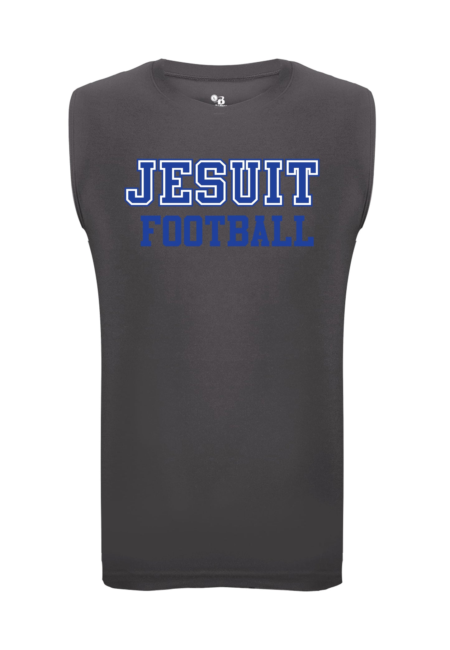 Badger&nbsp;

83% Polyester/17% Spandex.

This sleeveless compression crew offers moisture-wicking comfort and a lightweight fit for high-intensity training.

JESUIT FOOTBALL Logo