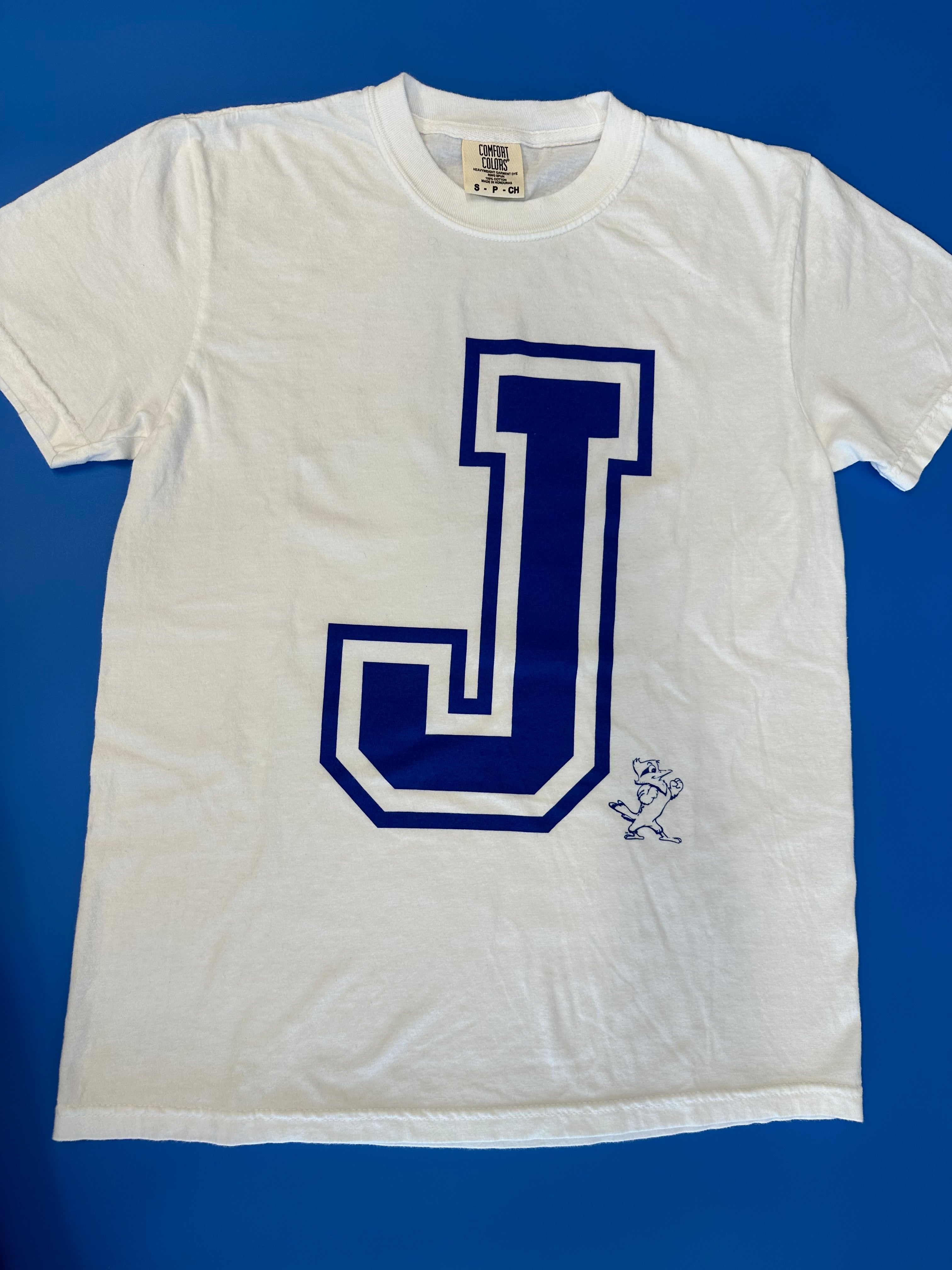 Men's Short Sleeve 'Big J' T-Shirt – The Blue Jay Shop