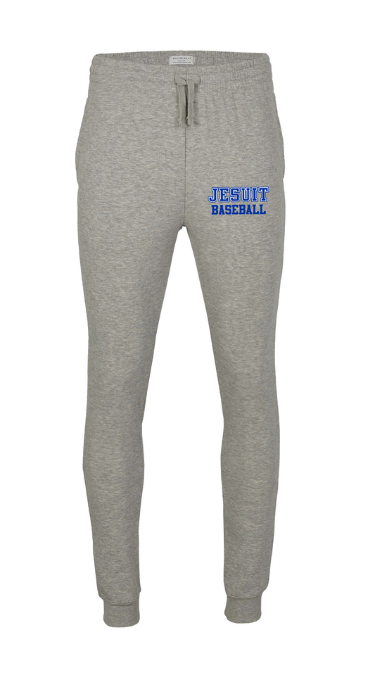 Boxercraft.

58% Cotton/43% Polyester.

7 oz. Folded waistband construction with decorative topstitching Self drawcord and on-seam pockets with self-pocket bags.

Jesuit Baseball logo.