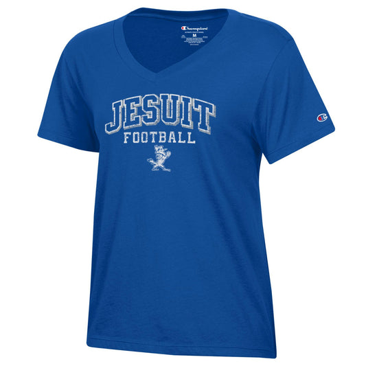 Women's Core V-Neck Tee - FOOTBALL