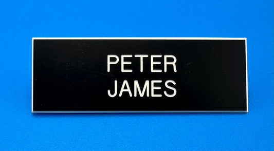 Official uniform nametag.

2 Prong backs.

Orders placed through WEDNESDAY, AUGUST 5th can be picked up on REGISTRATION DAY, TUESDAY, AUGUST 11th. New Students will receive 2 complimentary nametags.

IF YOUR METHOD OF PAYMENT IS APPLE PAY, PLEASE REVIEW YOUR ORDER FIRST BEFORE CONFIRMING. APPLE PAY defaults to SHIP ORDER rather than PICK UP.