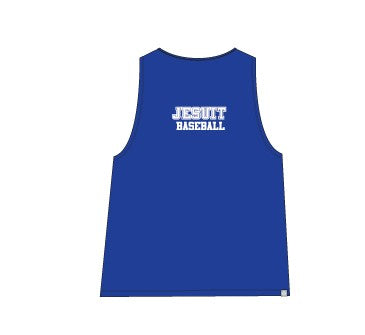 Tasc Performance.

52% Organic Cotton/43% Viscose from Bamboo/5% Lycra.

Crew neck, 22.5" body length, relaxed boxy fit.

Jesuit Baseball logo.