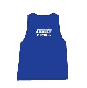 Tasc Performance.

52% Organic Cotton/43% Viscose from Bamboo/5% Lycra.

Crew neck, 22.5" body length, relaxed boxy fit.

Jesuit Football logo.