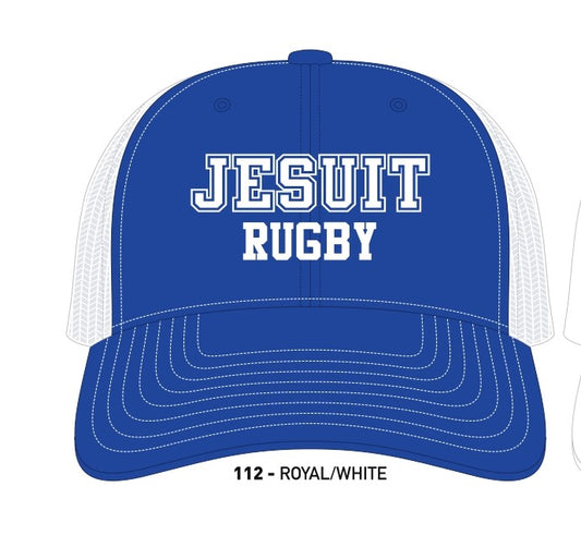 Richardson

60% Cotton/40% Polyester w/100% Nylon. Adjustable fit.

Precurved. Mid Pro Adjustable Snapback. Cotton Sweatband.
 
THIS IS A PRE-ORDER.ORDERS WILL BE AVAILABLE END NOVEMBER.

JESUIT RUGBY logo.
